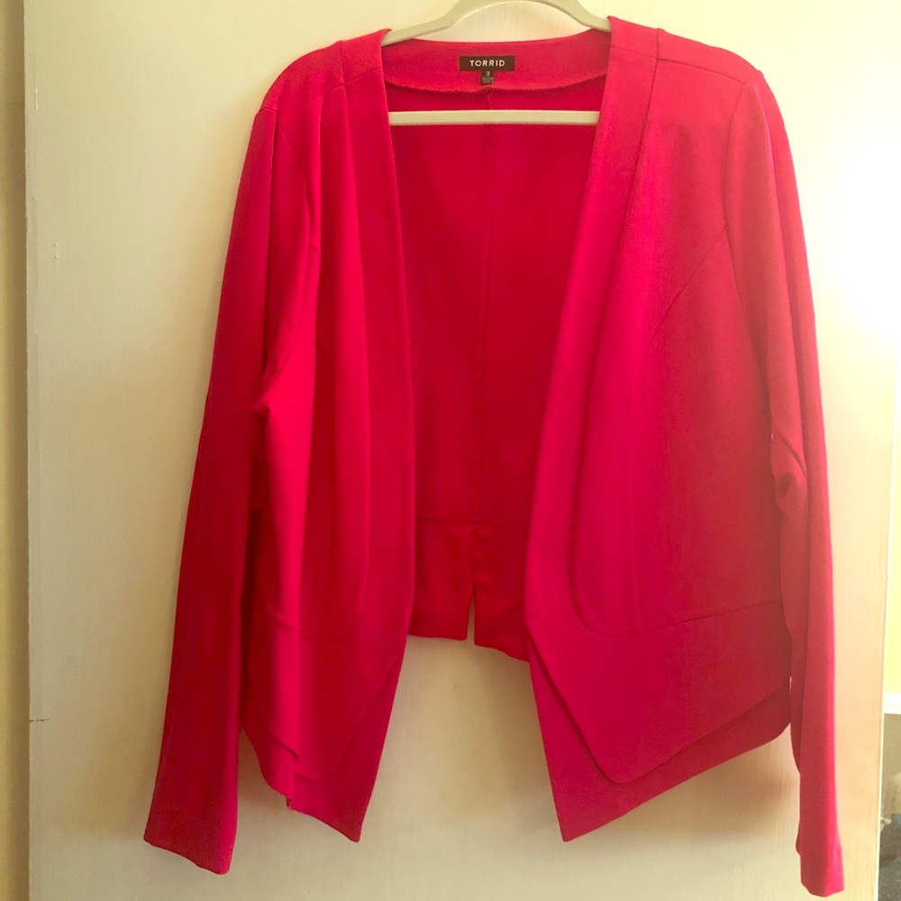 Torrid Pink Blazer